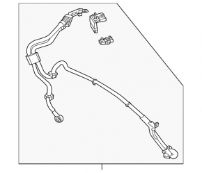 Проводка стартера Infiniti Q50 14-15