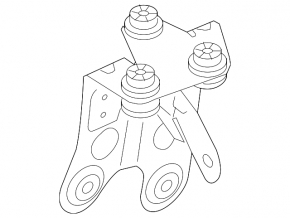 Кронштейн ABS VW CC 08-17