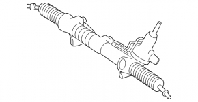 Casetă de direcție pentru Mercedes X164 GL W164 ML
