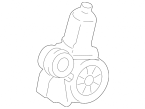 Motor electric pentru geamul din față, stânga, Toyota Highlander 08-13