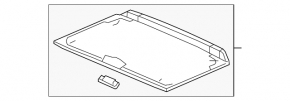 Шторка люка Honda Accord 18-22