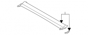 Cortină trapă Audi A3 22-26, gri