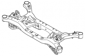 Cadru auxiliar spate Kia Niro 23-26 EV