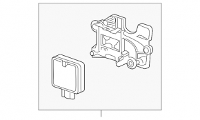 Радар круиз Control Module VW Passat b8 16-19 USA