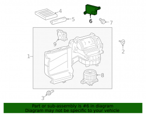 MODUL AMPLIFICATOR, CONDIȚIONATOR DE AER Toyota Sequoia 08-16