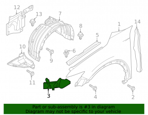 Кронштейн крыла передний левый Mazda CX-50 23-26