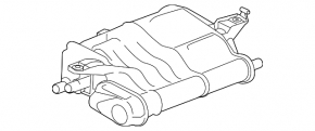 Канистра с углем абсорбер голая Honda Accord 18-22 2.0 hybrid