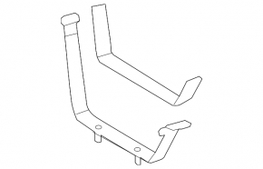 Suport rezervor dreapta pentru Toyota FJ Cruiser 2007-2014