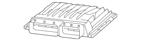 Блок ECU компьютер двигателя BMW X5 E70 07-13 3.0