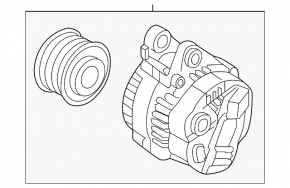Генератор Kia Sorento 10-15 2.4