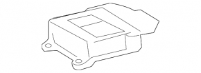 Модуль srs airbag компьютер подушек безопасности Toyota Sienna 04-10 под перешив