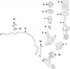 Arc fata stanga Mazda CX-30 20-