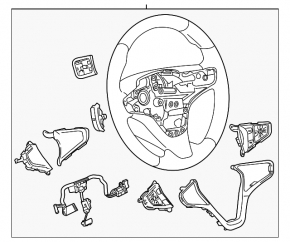 Volan gol Chevrolet Cruze 16-