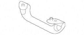 Ручка потолка левая Subaru Impreza 4d 17-23 GK черн
