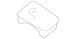 Capacul manetei de schimbare a vitezelor Cayenne 958 11-14 crom