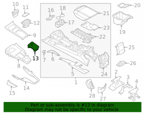 Capacul manetei de schimbare a vitezelor Cayenne 958 11-14 crom