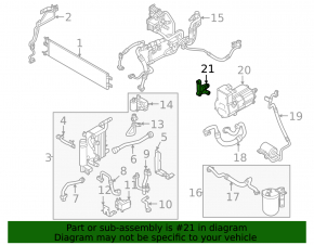 Suport compresor aer condiționat Kia EV6 22-24 AWD