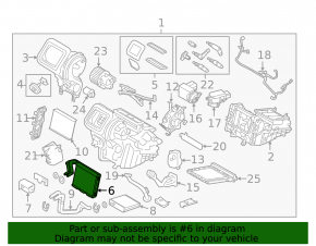 Radiator încălzire Land Rover Range Rover Evoque 12-18