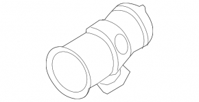 Țeavă de eșapament Porsche Cayenne 19-26 3.0T cu convertor catalitic
