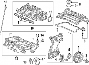 Щуп масляный Honda CRV 17-22 1.5Т