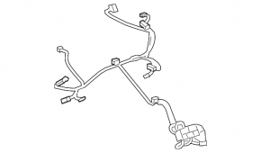Проводка печки Chevrolet Malibu 13-16