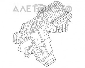 Печка в сборе Mercedes X164 GL