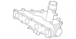 Турбина Hyundai Santa Fe 13-16 2.0T