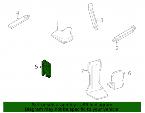 Antenna Disturbance Suppressor Audi A6 C8 19-