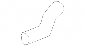 Conductă de răcire superioară Lexus LS460 07-12 nou original