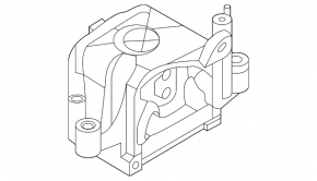 Подушка двигателя левая Hyundai Sonata 20-23 2.5, HEV