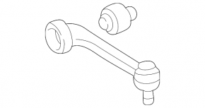 Braț de control superior, față stânga, spate, Audi A6 04-11