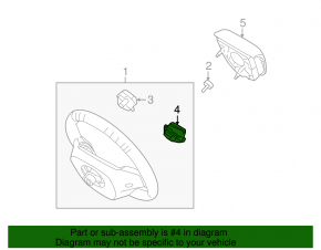 Кнопки руля Ford Fiesta 11-19