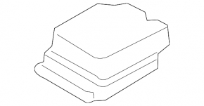 Модуль srs airbag компьютер подушек безопасности Ford Escape MK3 17-19 рест