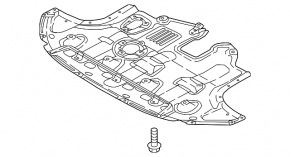 Защита двигателя Hyundai Ioniq 17-22 HEV, PHEV