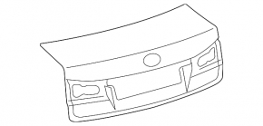 Крышка багажника Lexus IS250 IS350 06-09