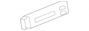 Honda Accord 18-22 control scaun șofer negru