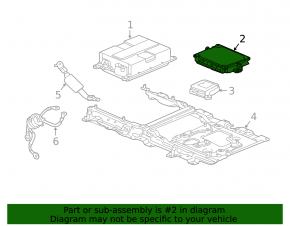 Battery control Honda Accord 13-17 hybrid