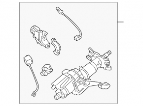 Рулевая колонка Toyota Sienna 04-10