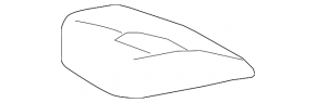 Scaun pasager Toyota Camry v70 20-24, material bej, încălzit