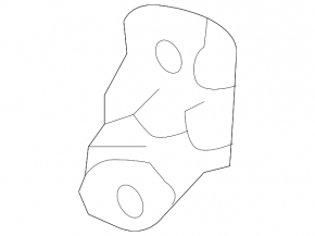 Кронштейн правой фары Toyota Land Cruiser 16-21 рест