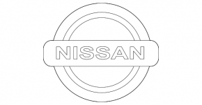 Emblemă hayon pre-restaurată Nissan Kicks 18-20
