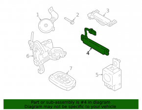 Антенна Keyless Hyundai Tucson 16-21