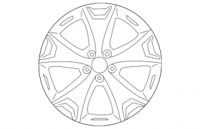 Диск колесный R17 Subaru Forester 14-16 SJ тип 2 бордюрка