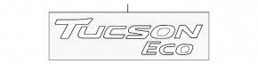 Эмблема надпись Tucson ECO двери багажника Hyundai Tucson 16-17