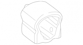 Подушка АКПП Mercedes GLC 300/350e 16-19 RWD
