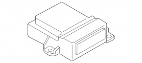 Модуль srs airbag компьютер подушек безопасности Mazda 3 14-15 BM