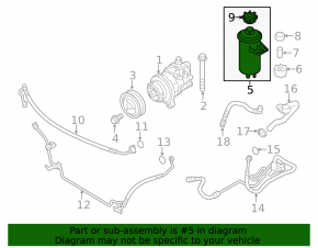 Бачок ГУР BMW X5 F15 14-18 4.4T