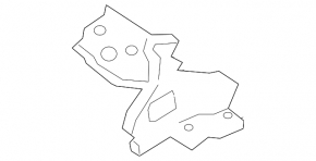 Петля капота правая Lexus ES250 ES300h ES350 19-26