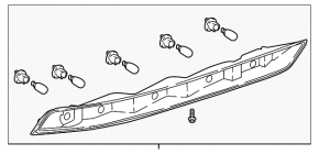 Lampă bară spate stânga Audi Q5 80A 21-24