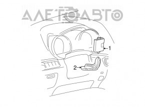 Computer, immobilizer code Toyota Highlander 08-11